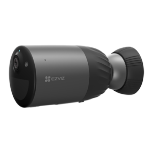 Camera IP Wireless EZVIZ de exterior cu baterie 10.400 mAh, rezolutie 2K+, Audio bidirectional, stocare eMMC 32GB, senzor PIR integrat CS-BC1C-2k+(MicroUSB)