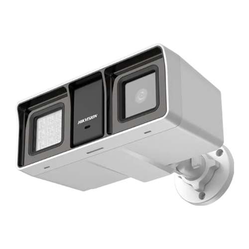 Dual Light - Camera analog 2MP, lentila 2.8mm, IR 60m, WL 60m, TVI/AHD/CVI/CVBS, Mic. - HIKVISION DS-2CE18D0T-LFS-2.8mm