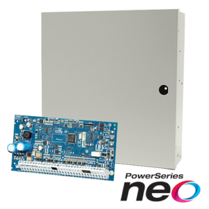 Centrala SERIA DSC POWER NEO 8 zone extensibila la 64 zone, 8 partitii - DSC HS2064NKE