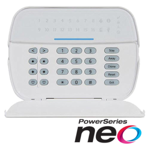 Tastatura LED, cablata, 16 zone, SERIA NEO - DSC HS2LEDE1