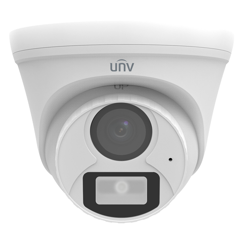 ColorHunter - Camera AnalogHD 2MP, lentila 2.8mm, WL 20m, TVI/AHD/CVI/CVBS, Mic., IP67 - UNV UAC-T112-AF28-W