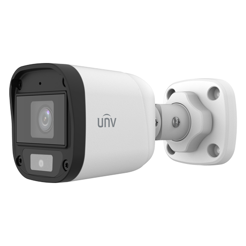ColorHunter - Camera AnalogHD 5MP, lentila 2.8mm, WL 20m, TVI/AHD/CVI/CVBS, Mic. - UNV UAC-B115-AF28-W