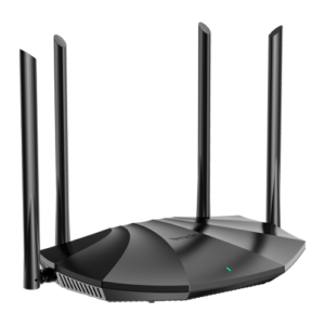 Router WiFi 6, DualBand 2.4Ghz/5GHz 300+1201Mbps, 4x6dBi, 4 porturi Gigabit - TENDA TND-TX2