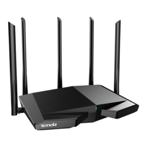 Router Wi-Fi 6e, AX5700 TriBand 2.4/5GHz/6GHz, 861+2402+2402 Mbps, 5x6dBi, 4 x Gigabit - TENDA TND-RX27-PRO