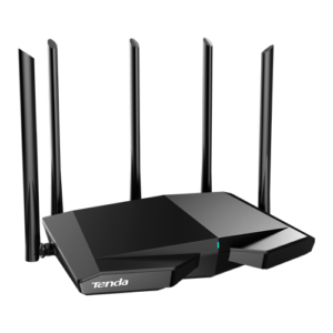 Router Wi-Fi 6e, AX5700 TriBand 2.4/5GHz/6GHz, 861+2402+2402 Mbps,  5x6dBi, 4 x Gigabit - TENDA TND-TX27-PRO