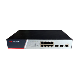 Switch 8 porturi PoE Gigabit, 2 porturi SFP Gigabit, L2 Full Management - HIKVISION DS-3E2510P
