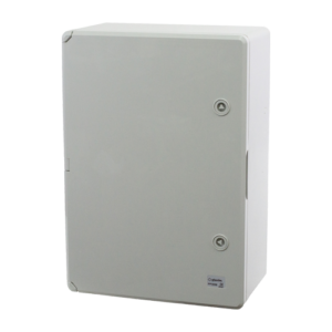 Cutie distributie IP65 din ABS gri, usa mata, placa metalica, 350x500x190 mm PP3006