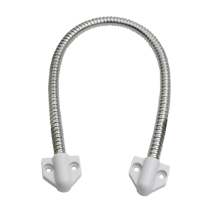 Set legatura flexibila din inox, capete din plastic vopsit alb,  400 x 6 mm CSL-400-2