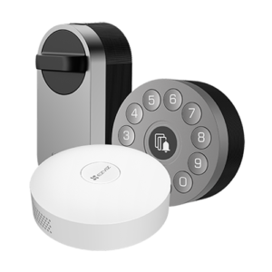 Yala inteligenta cu tastatura multifunctionala si Home Gateway - EZVIZ CS-DL01S-DL01CP-A3