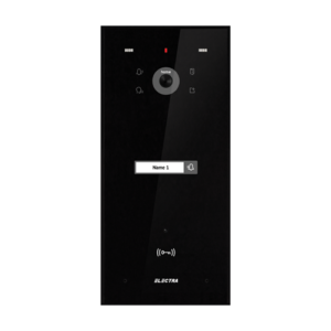 Panou exterior video Home pentru 1 Familie - SMART, G3, montaj ingropat, NEGRU - ELECTRA VPH.01F03.ELBTL