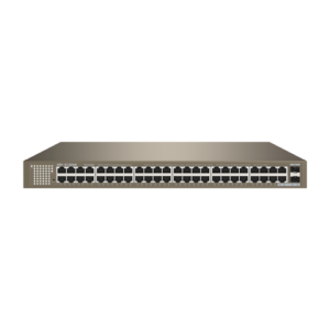 Switch 48 porturi Gigabit, 2 porturi SFP Gigabit, L2 Cloud Management - IP-COM G3350F