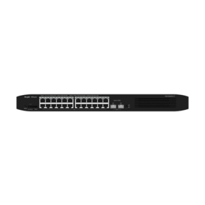 Switch 24 porturi PoE, 2 porturi SFP, Gigabit, Cloud Management - Ruijie RG-ES226GC-P