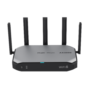 Router WiFi 6 Dual Band, 5 porturi GE, AX3000, Cloud Management - Ruijie RG-EG105GW-X