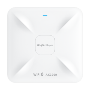 Access Point Wireless AX3000 Dual-Band, Wi-Fi 6, 1x RJ45 2.5G, 1x RJ45 1G, PoE IN, Cloud Management - Ruijie RG-RAP2260