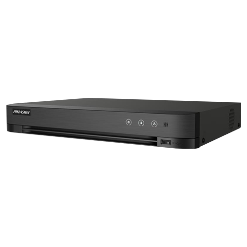 DVR AcuSense, 8 ch. 5MP + 2 ch. IP 6MP, Analiza video VCA - HIKVISION iDS-7208HQHI-M1-XT
