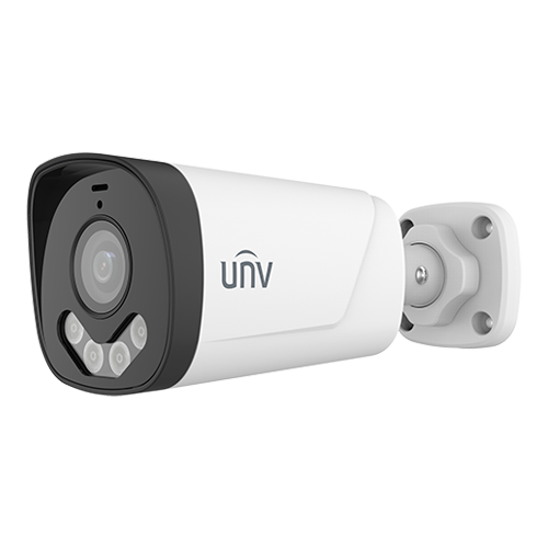 Camera AnalogHD ColorHunter, 5MP, lentila 2.8mm, Smart Dual-Light IR/ WL 40m, Mic. - UNV UAC-B145-AF28LM-DL