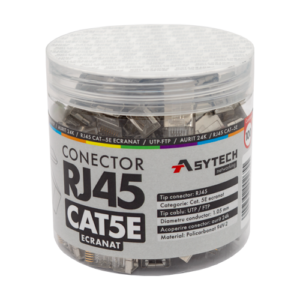Mufa RJ-45 FTP Cat.5e, ecranata (100 buc) RJ45M-CAT5E-JAR