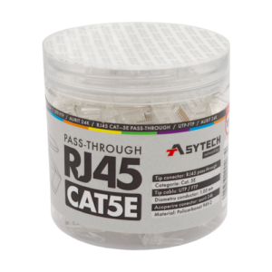 Mufa RJ-45 UTP Cat.5e EZ Passthrough (100 buc) RJ45-CAT5-EZ-JAR