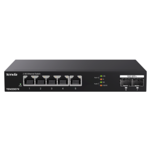 Switch 5 x RJ45 2.5G, 2 x SFP+ 10G - TENDA TND-TEM2007X