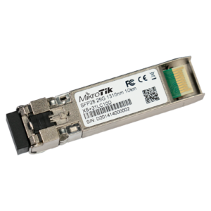 Modul SFP/SFP+/SFP28, 1/10/25G, SM, 10Km, 1310nm, Dual LC-connector - MikroTik XS+31LC10D
