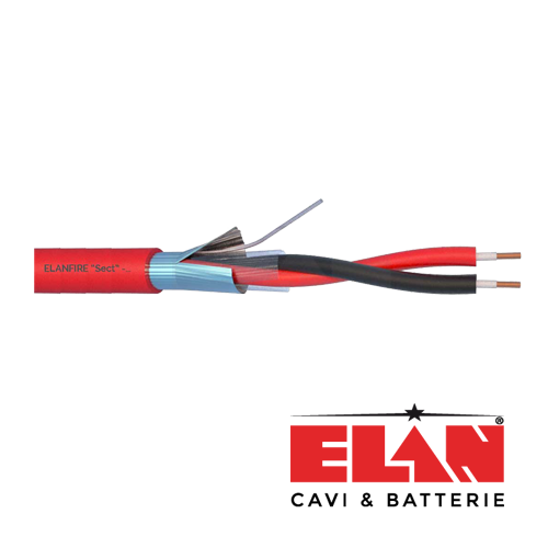 Cablu de incendiu E120 - 1x2x0.8mm, 100m ELN120-1x2x08