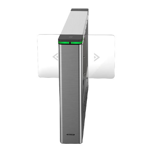 Kit Poarta batanta parte centrala, brat acrilic, latime banda 650mm, Cititor MiFare - HIKVISION DS-K3B501SX-M-M-Kit