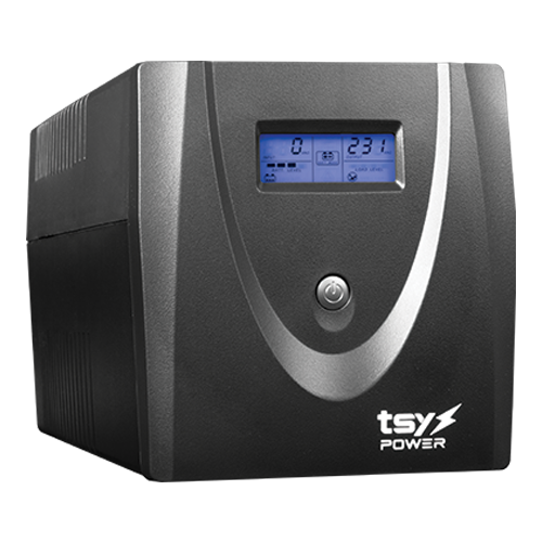 UPS TSY Power, 1200VA/720W, LCD, line interactive, 4 x Schuko TSY-MP-1K2-LCD
