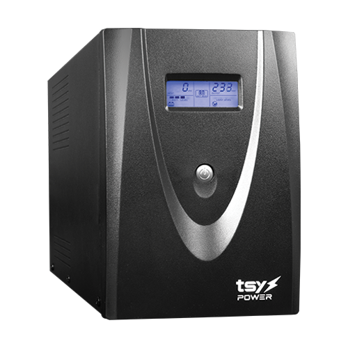 UPS TSY Power, 3000VA/1800W, LCD, line interactive, 4 x Schuko TSY-MP-3K0-LCD