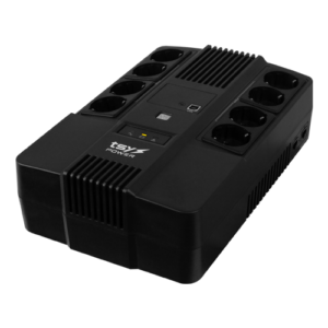 UPS TSY Power, 1000VA/600W, LED,  line interactive, 8 x Schuko TSY-D-1K0-LED