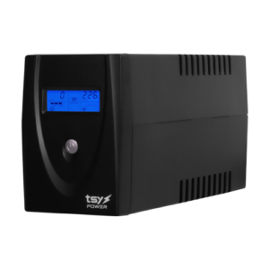 UPS TSY Power, 600VA/360W, LCD,  line interactive, 2 x Schuko TSY-MP-0K6-LCD