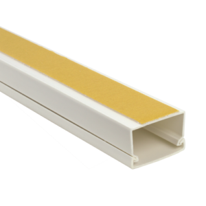 Canal cablu 40x25 mm cu adeziv, 2m - DLX PVCA-406-25