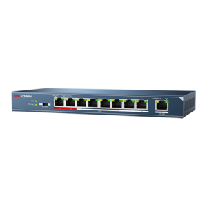 Switch 8 porturi PoE, 1 port uplink- HIKVISION DS-3E0109P-E-M