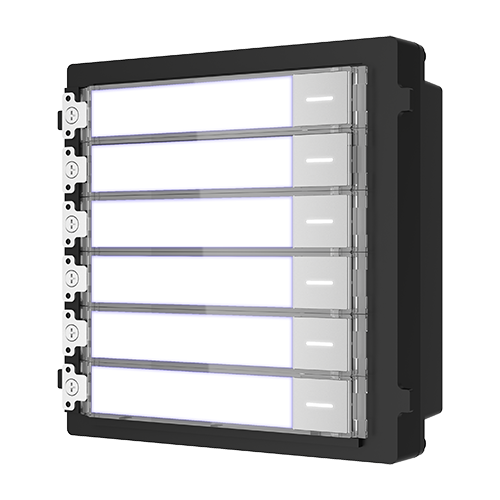 Modul extensie afisaj 6 familii pentru Interfon modular - HIKVISION DS-KD-KK