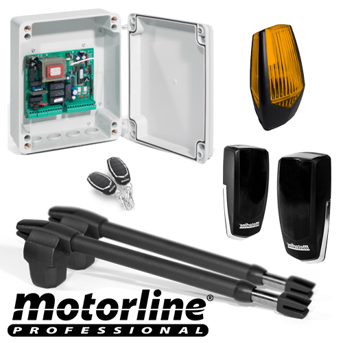 Kit automatizare poarta batanta 2x2.5m -MOTORLINE LINCE300-KIT