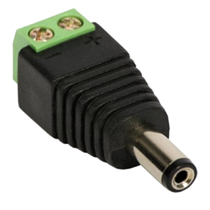 Conector de alimentare tata, 12V, cu surub SDC-CAT