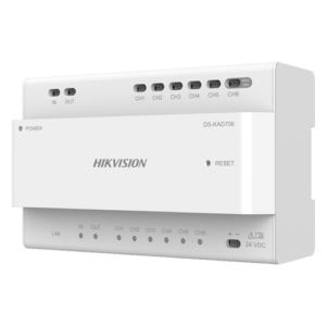 Distribuitor Video/Audio pentru 6 posturi - HIKVISION DS-KAD706