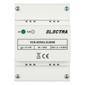 Doza derivatie video 4 iesiri REZIDENTIAL - ELECTRA VCB.4DR02.ELW0R