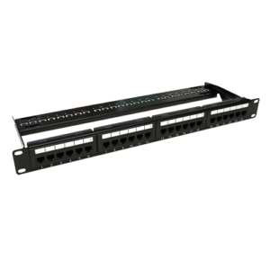 Patch Panel 1U, UTP cat6, 24 porturi RJ45 - ASYTECH Networking ASY-PP-UTP6-24