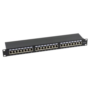 Patch Panel 1U, FTP cat6A, 24 porturi RJ45 - ASYTECH Networking ASY-PP-FTP6A-24
