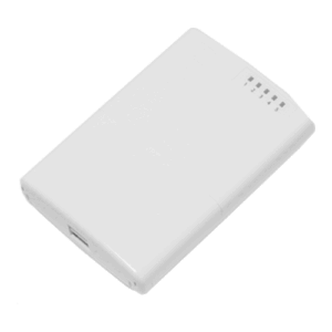 Router PowerBox de exterior, 5 x Fast Ethernet, 4 x PoE, RouterOS L4 - Mikrotik RB750P-PBr2