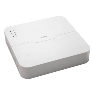 NVR seria Easy, 4 canale 8MP  + 4 porturi Long PoE, H.265 Ultra - UNV NVR301-04LS3-P4