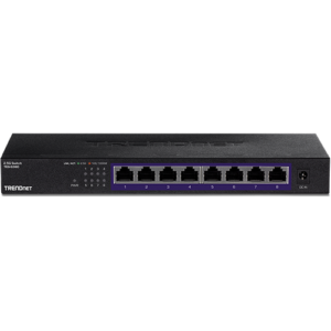 Switch 8 porturi 2.5G, Fanless - TRENDnet TEG-S380