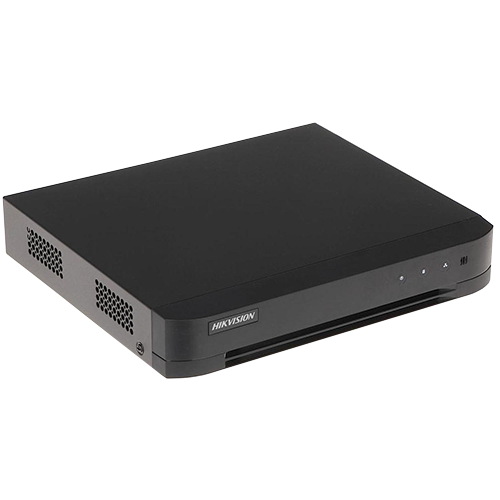 AcuSense - DVR 4 ch., 4MP, audio over coaxial, Analiza video - HIKVISION iDS-7204HQHI-M1-E