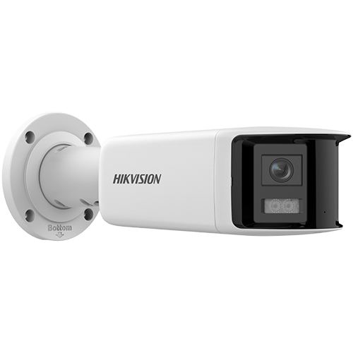 DarkFighter, AcuSense - Camera IP, 4MP, Panoramic view 180°, lentila 2.8mm, IR 40m, Audio, Alarma, PoE, IP67 - HIKVISION DS-2CD2T46G2P-ISU-SL-2.8mm