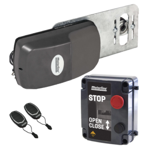 Kit automatizare usa sectionala max. 15mp, motor 24V DC- MOTORLINE KVM25