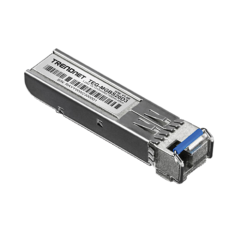 Modul SFP Dual Wavelength Single-Mode Simplex LC, 1.25G, TX:1310nm/RX:1550nm, 20Km - TRENDnet TEG-MGBS20D3