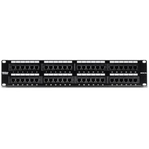 Patch Panel 48 porturi RJ45 UTP 19', Cat5/5e - TRENDnet TC-P48C5E